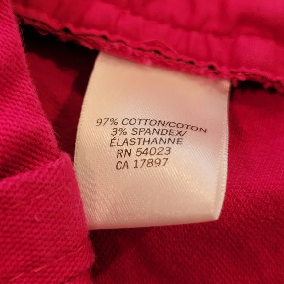 Banana Republic Fuchsia Martin Fit Tailored Shorts Size 8 - Picture 16 of 16